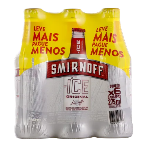 Smirnoff 279Ml Caixa Com 6 Unidades