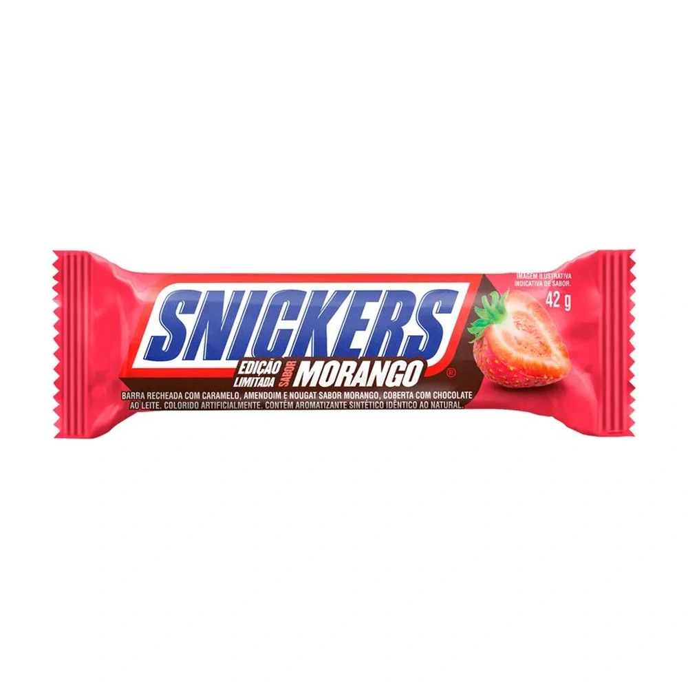 Chocolate Snickers Morango 42G