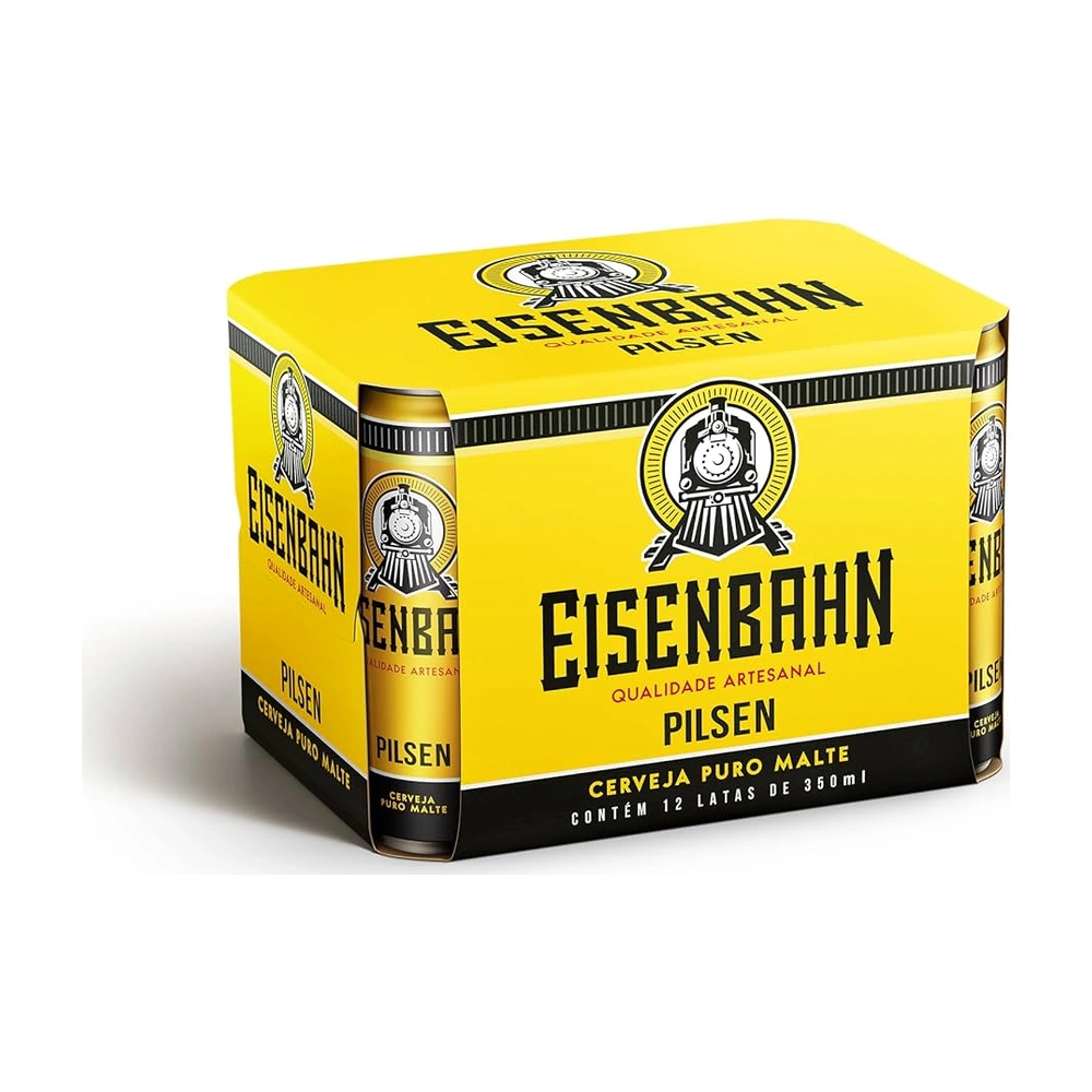 Cerveja Eisenbahn 350Ml Caixa Com 12 Unidades
