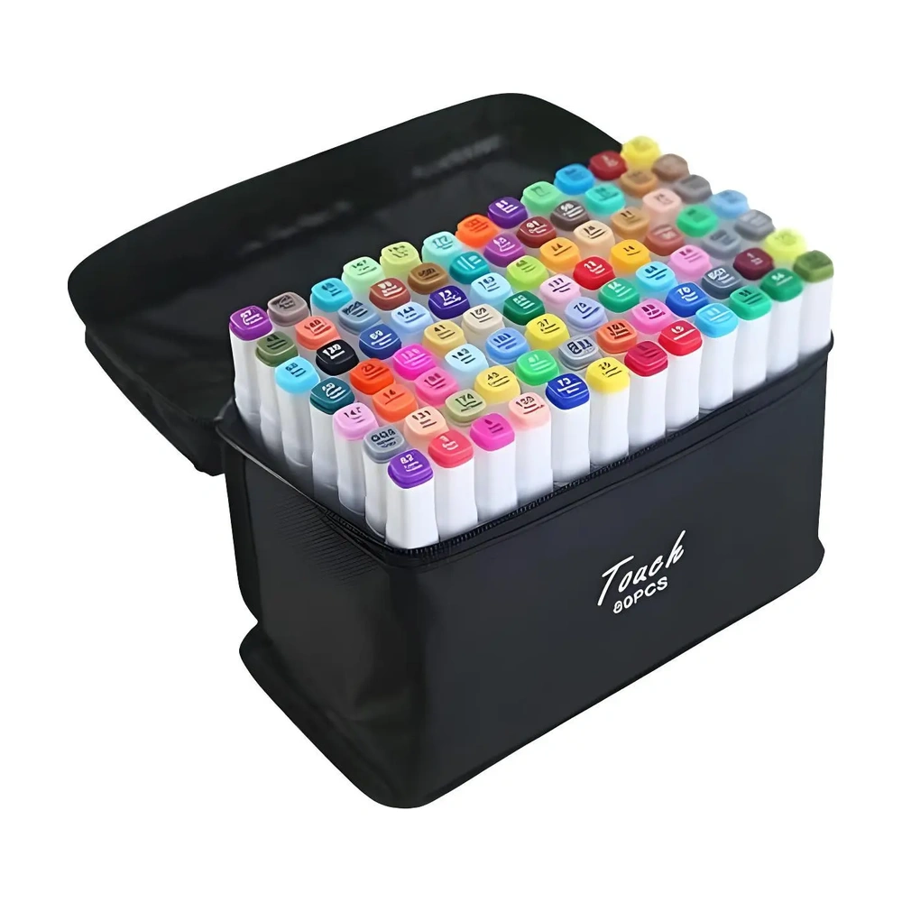 Kit Canetinha 80 Cores