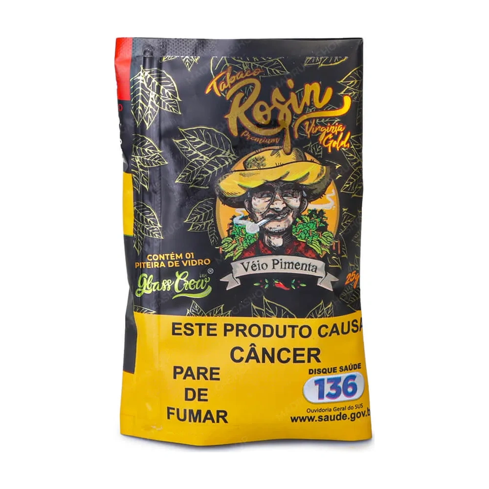 Tabaco Rosin Veio Pimenta Virginia Gold