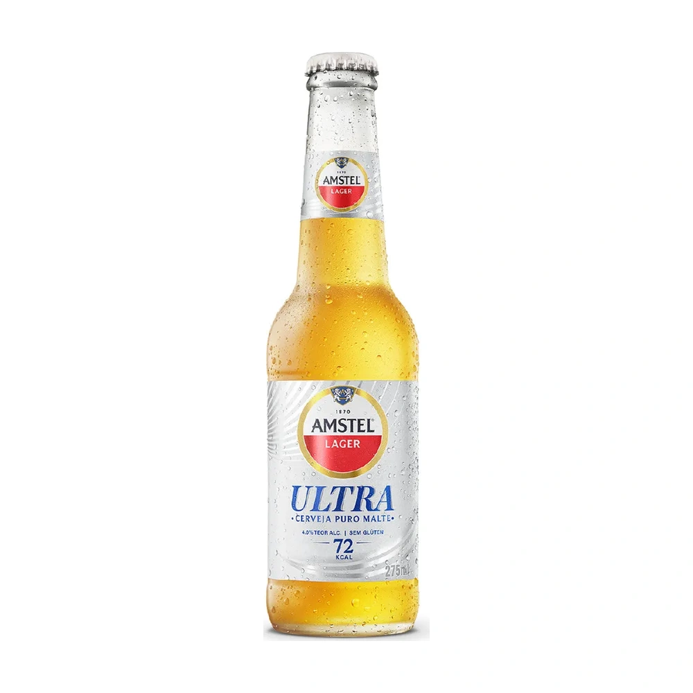 Cerveja Amstel Ultra Long Neck 275Ml