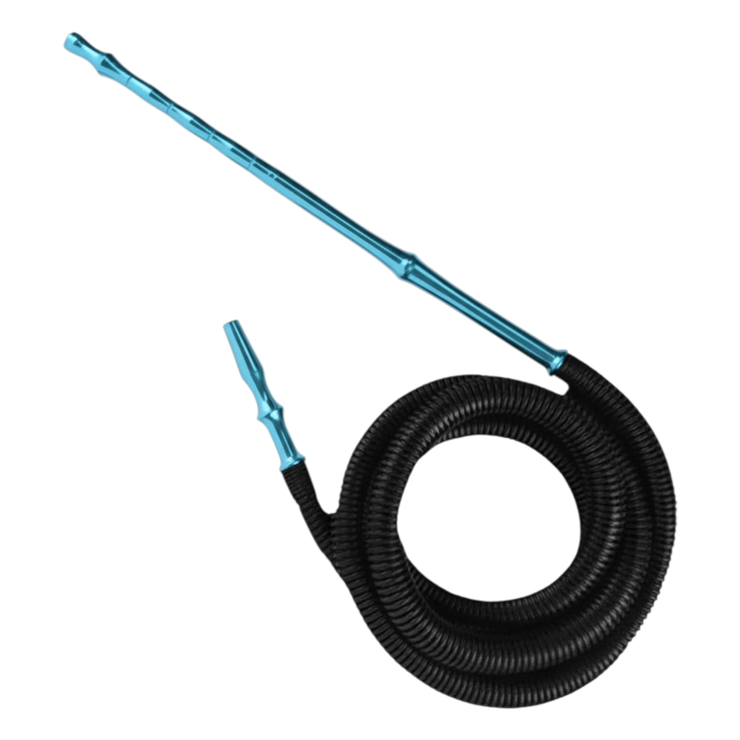 Mangueira Simples Preta Com Piteira Azul Bebe