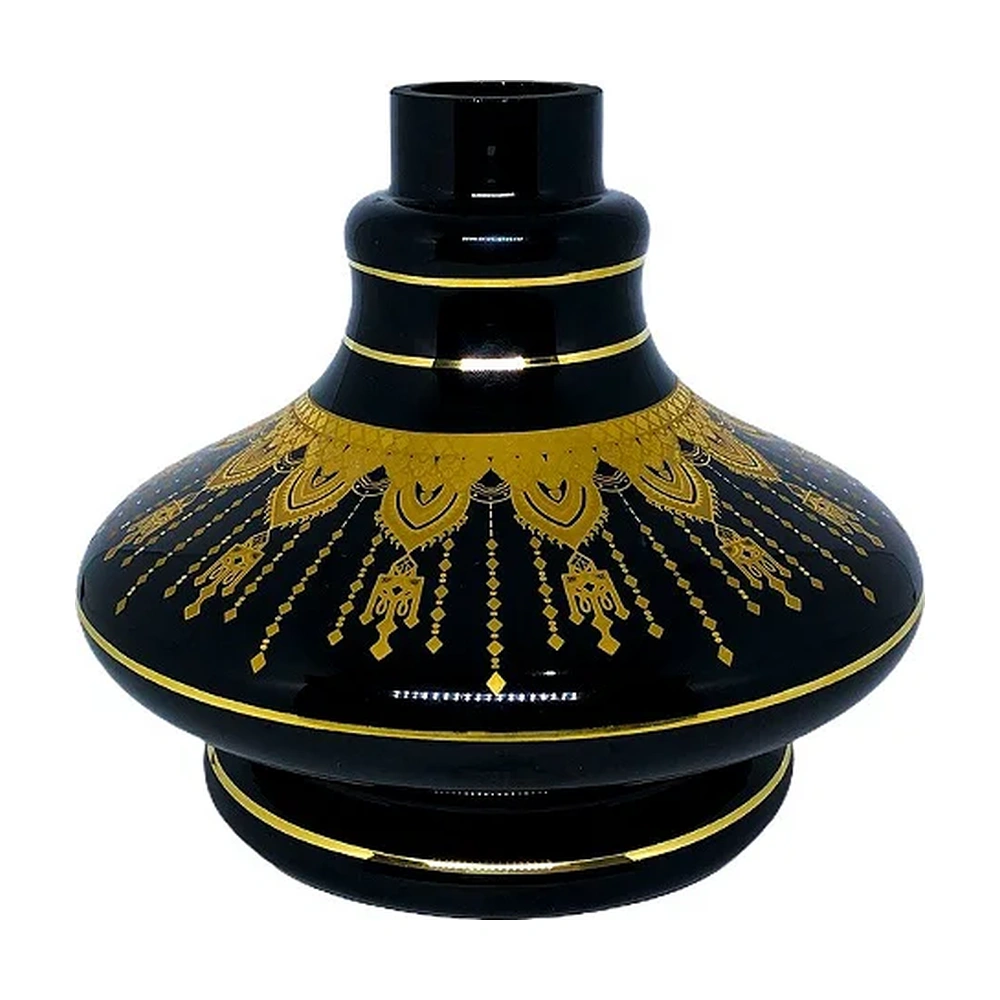 Jarro Md Aladim Pequeno Preto