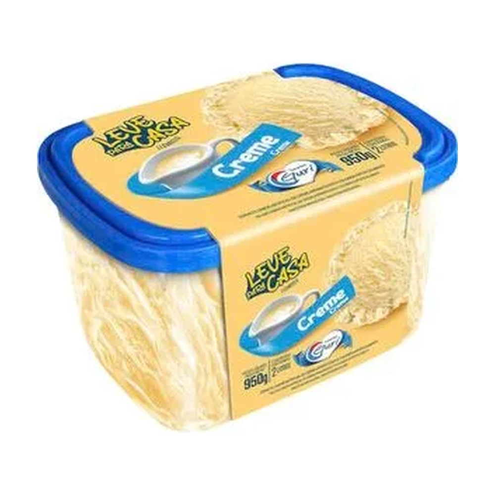 Pote De Sorvete Guri 2L Creme