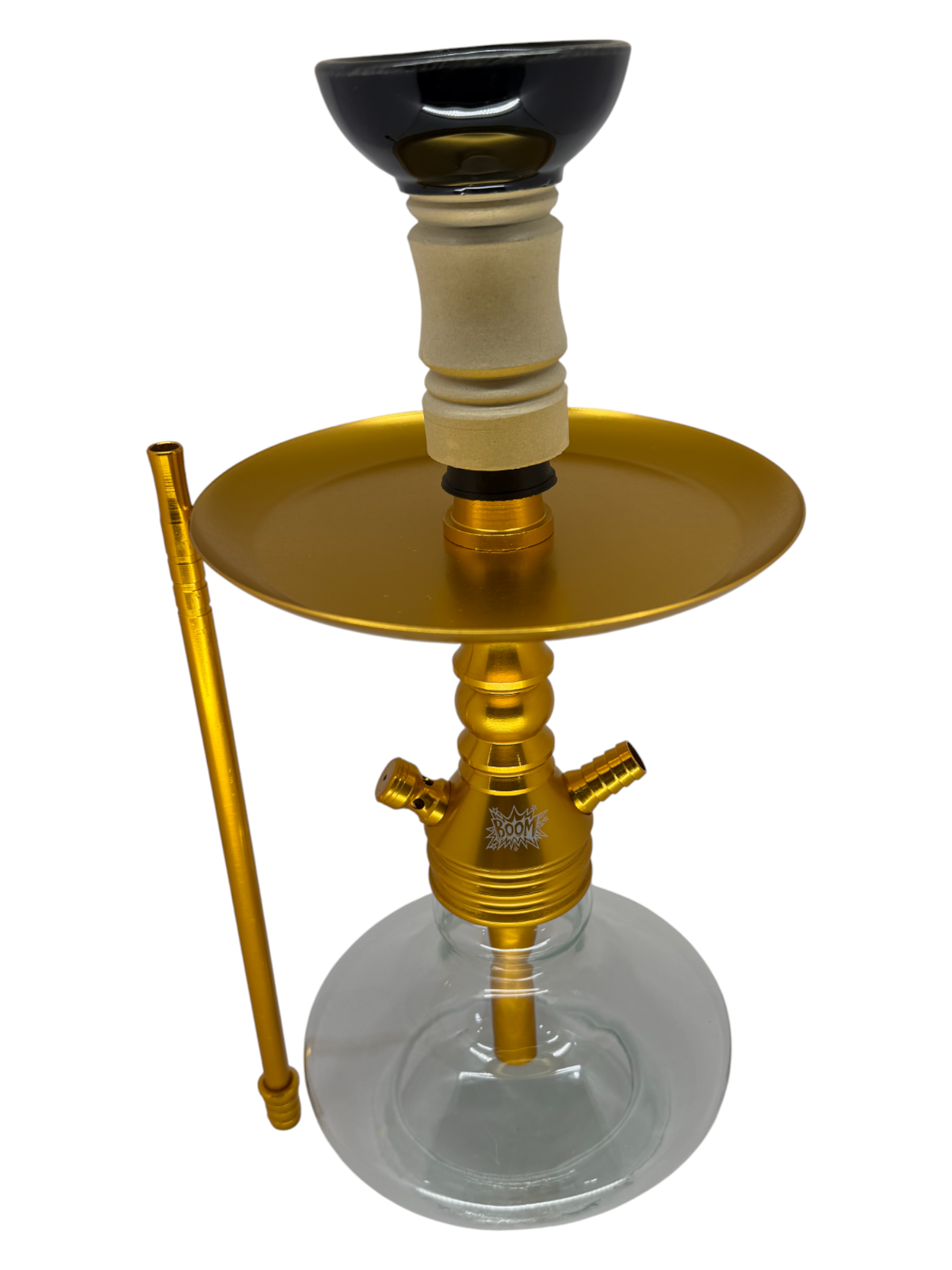Arguile Boom Completo Dourado