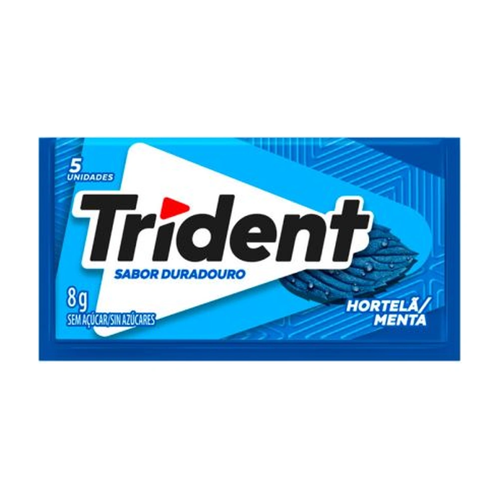 Chiclete Trident Hortelã