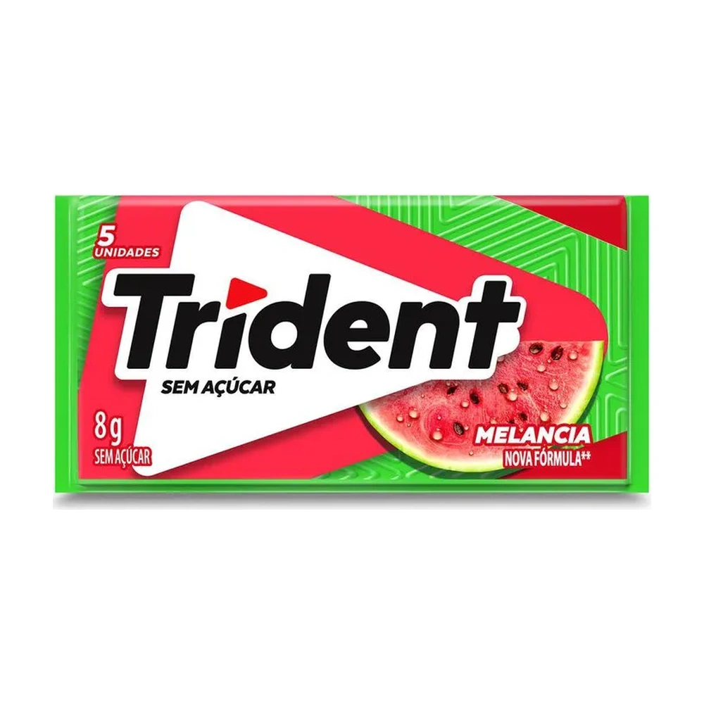Chiclete Trident Melancia
