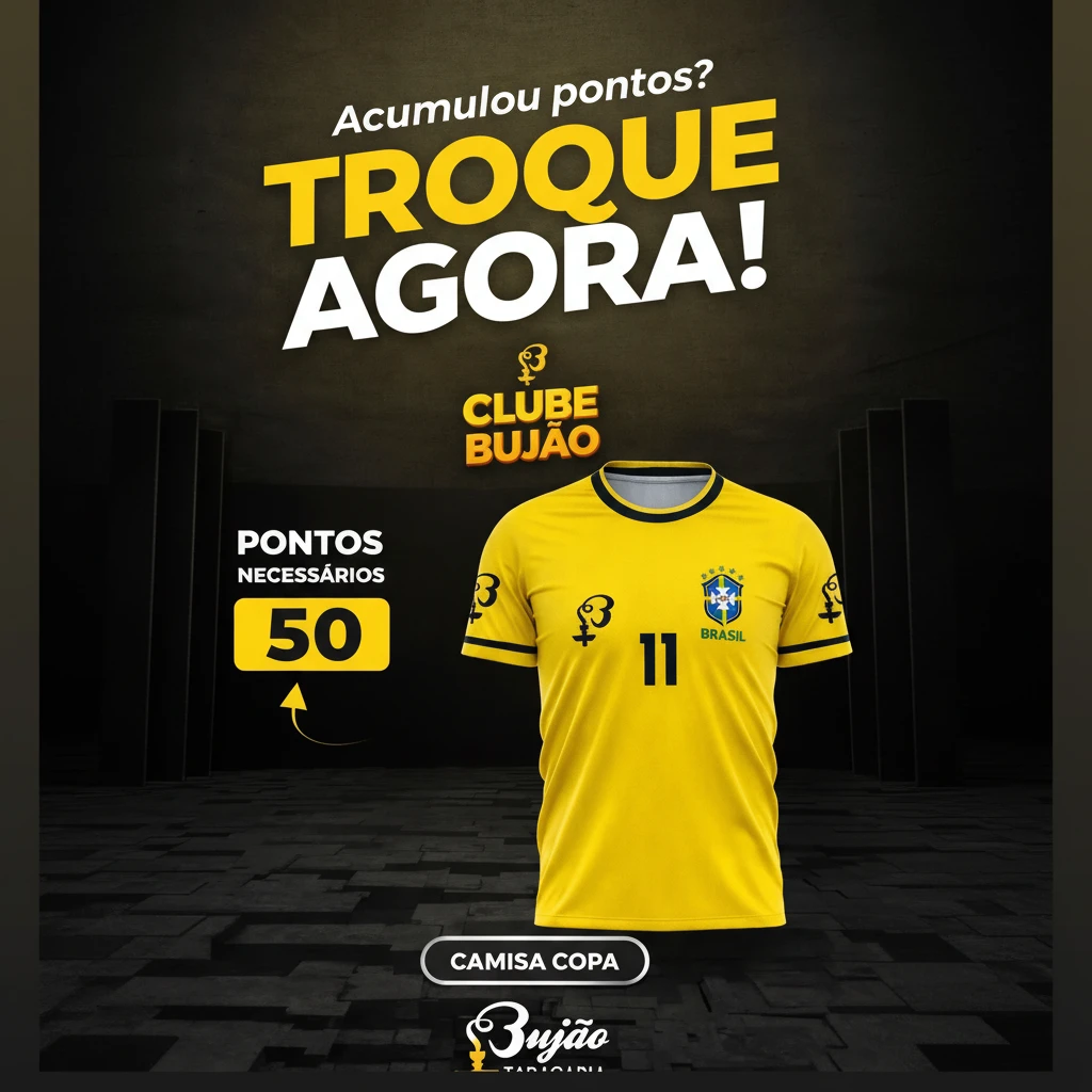 Camiseta Bujão Seleção