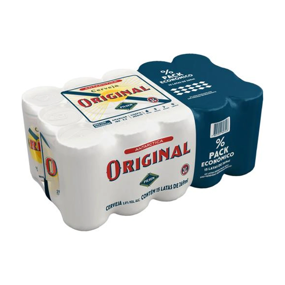 Cerveja Original 269Ml Caixa Com 12 Unidades
