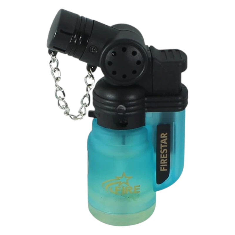 Maçarico Firestar Simples Azul Bebe