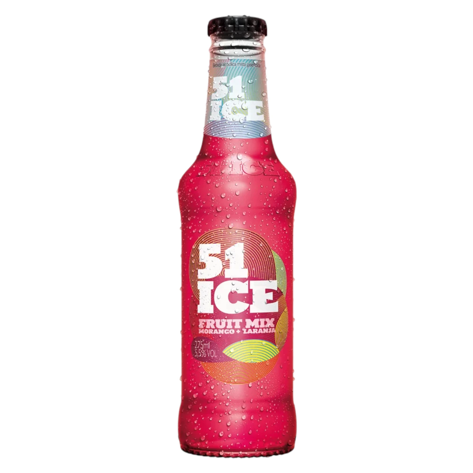 Ice 51 Fruit Mix Morango Com Laranja 275Ml