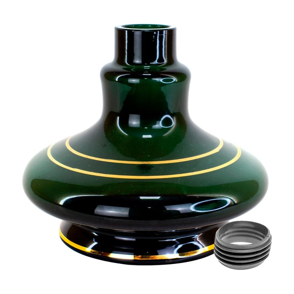 Jarro Ht Listra Verde Escuro