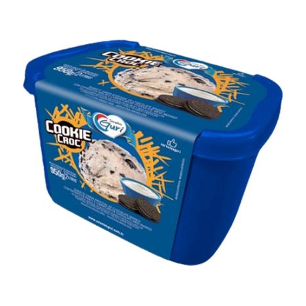 Pote De Sorvete Guri 2L Cookie Croc