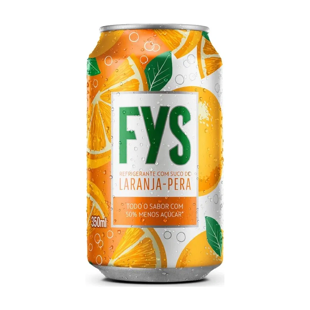 Refrigerante Fys Laranja 350Ml