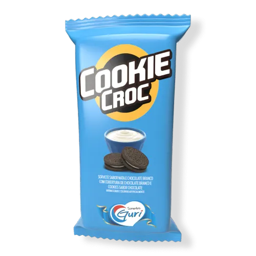 Picolé Cookie Croc 70G