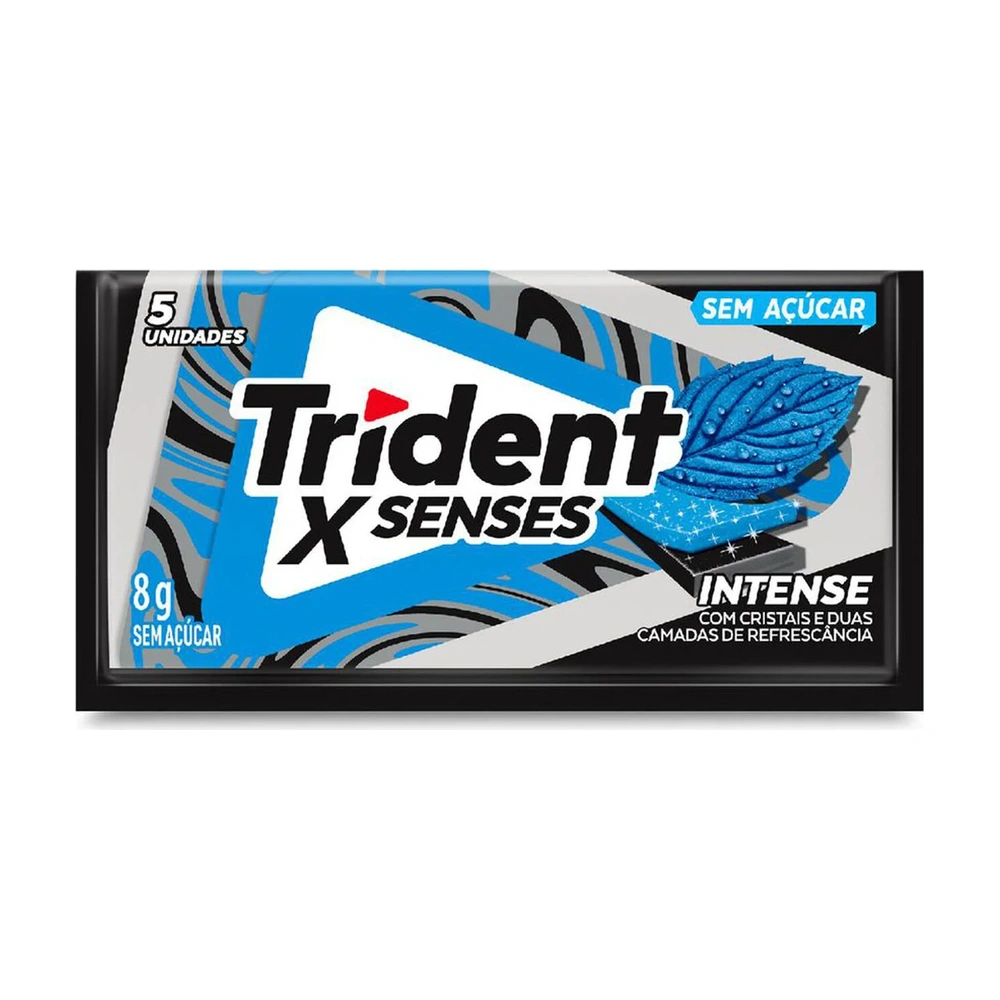 Chiclete Trident Extra Intense