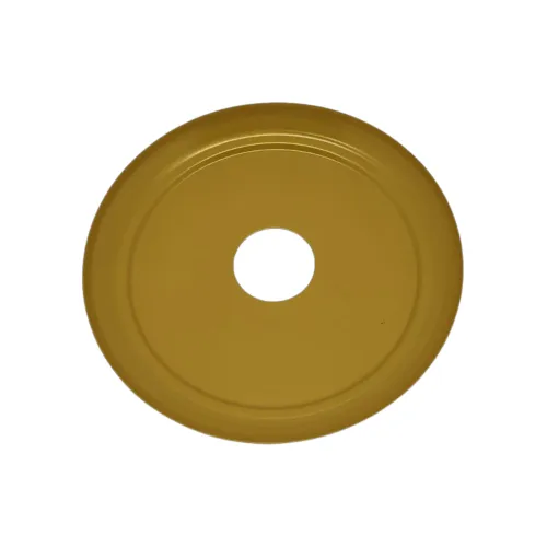 Prato Simples Dourado