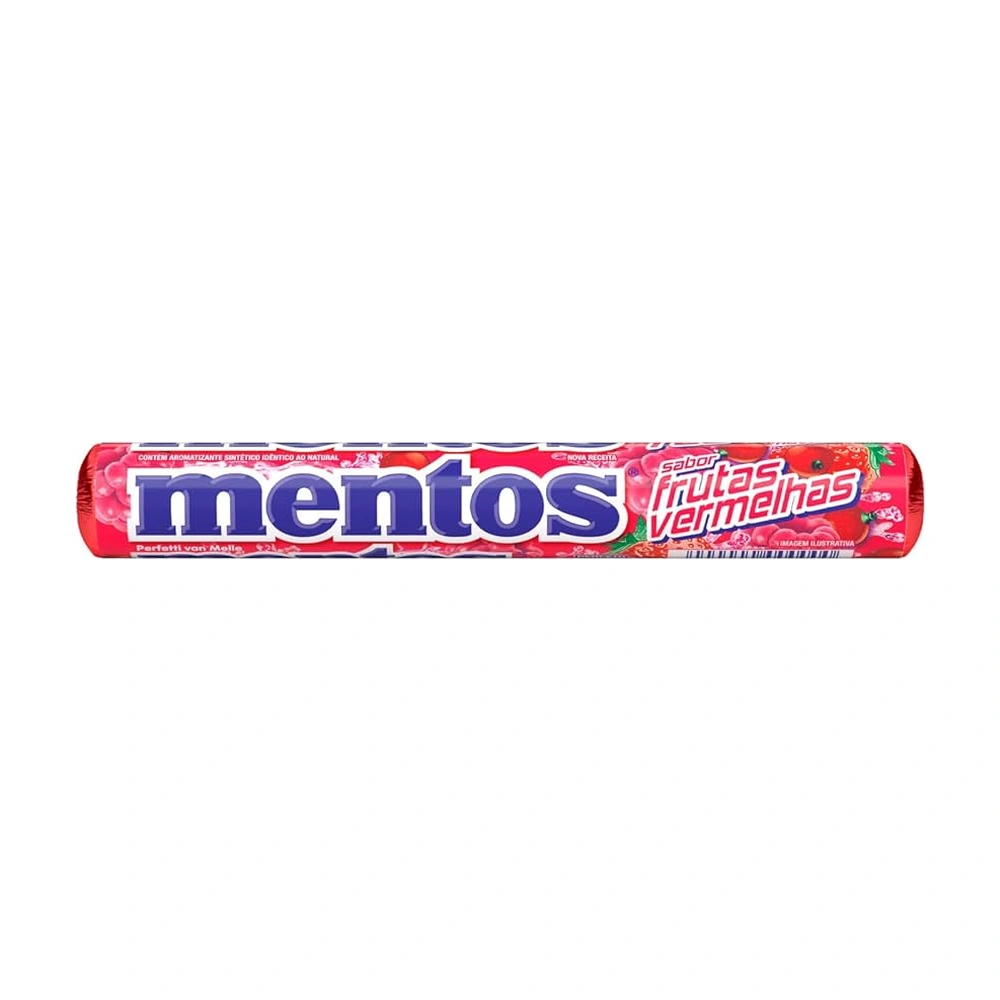 Mentos Frutas Vermelhas