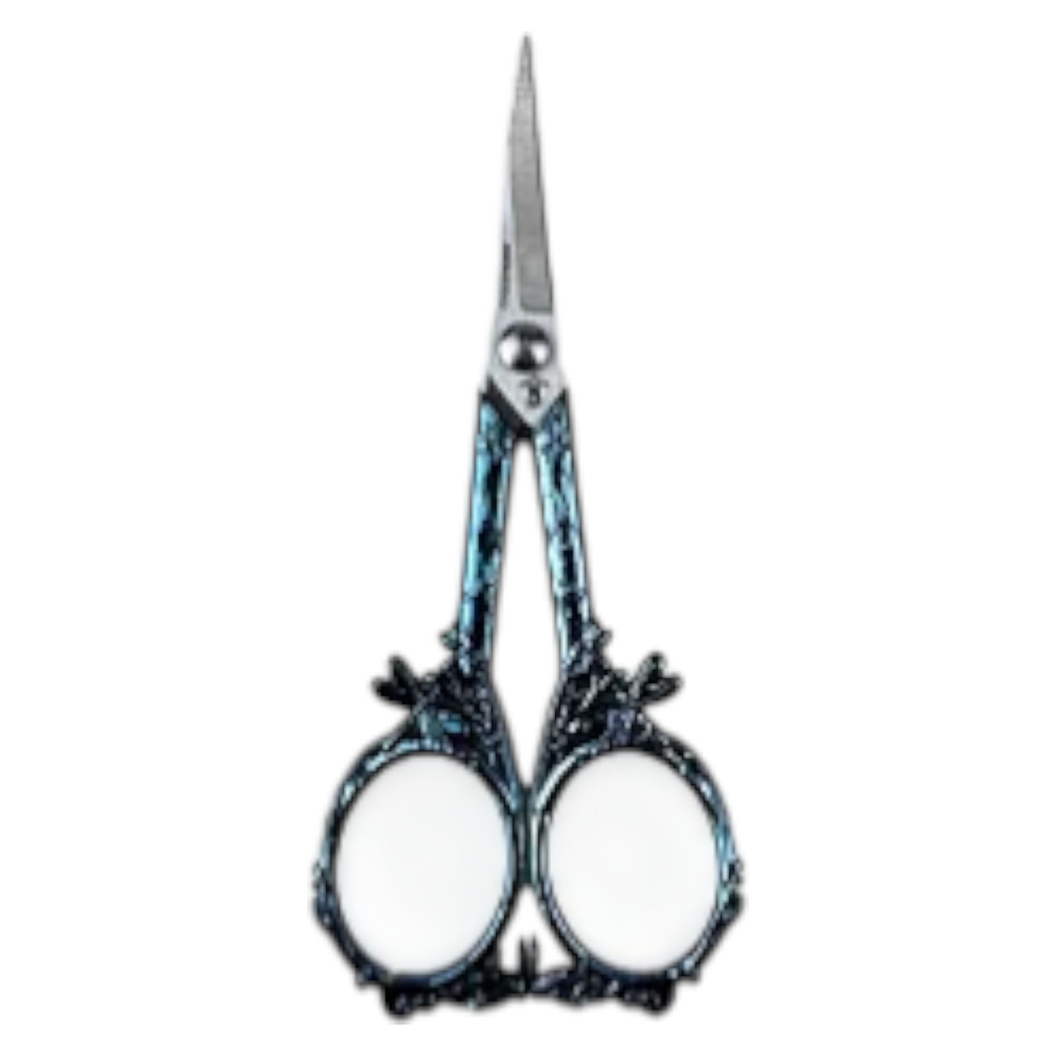 Tesoura Abzd Butterfly Azul