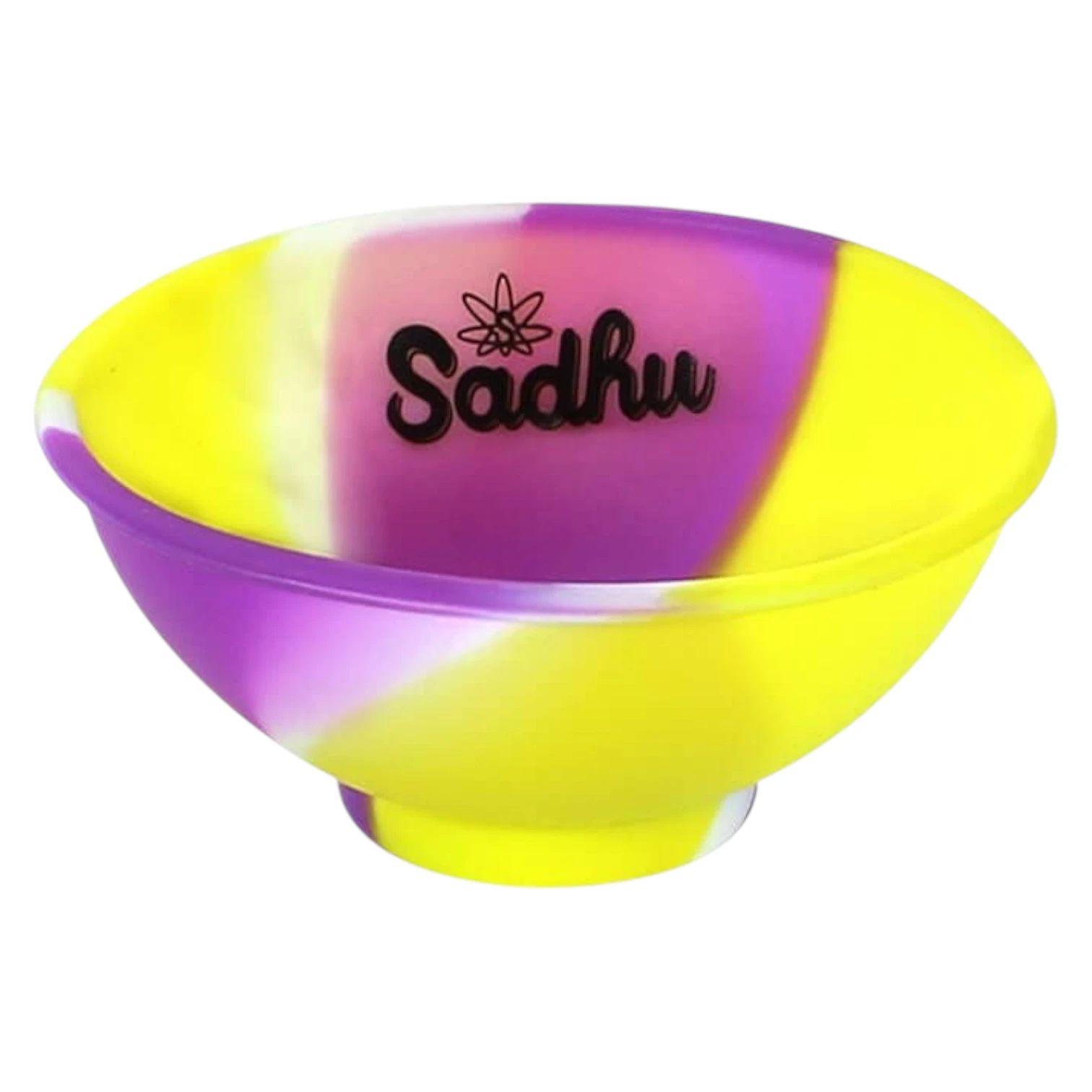 Cuia Sadhu Roxo e Amarelo