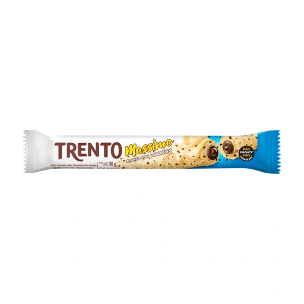 Chocolate Trento Massimo Branco Com Cookies