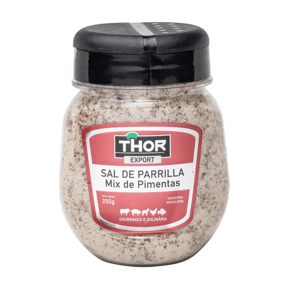 Tempero Thor Sal De Parrilla Mix De Pimentas 350G