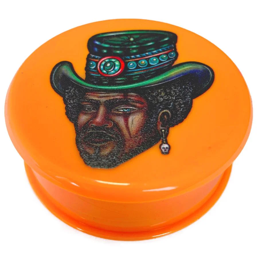 Dichavador Lion Rolling Acrílico Laranja