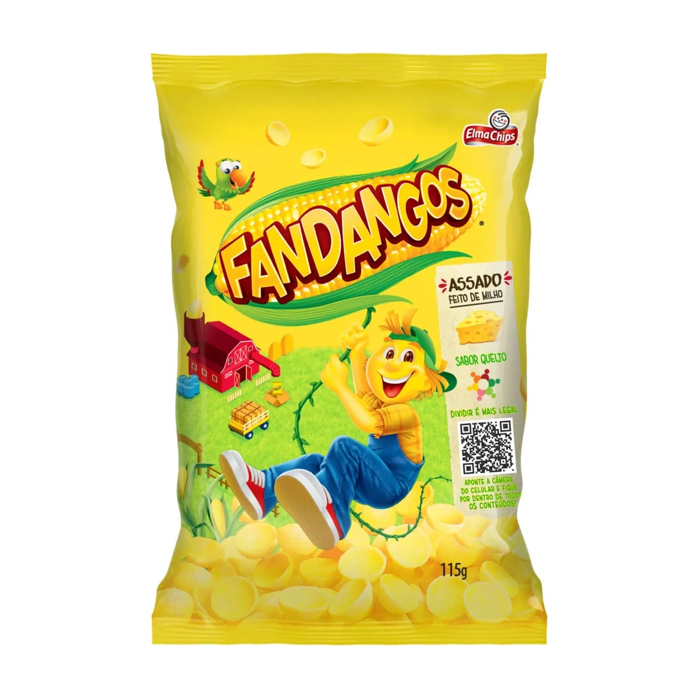 Salgadinho Fandangos Queijo 115G