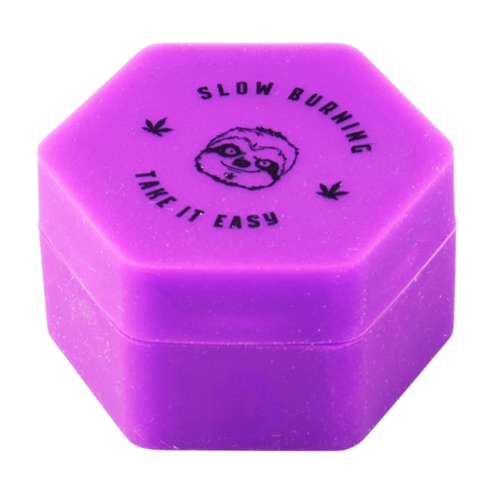Slick Silicone Slow Burning Hexagono Roxo