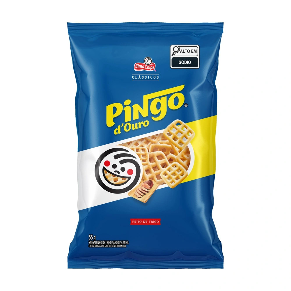 Salgadinho Pingo D'Ouro Picanha 55G