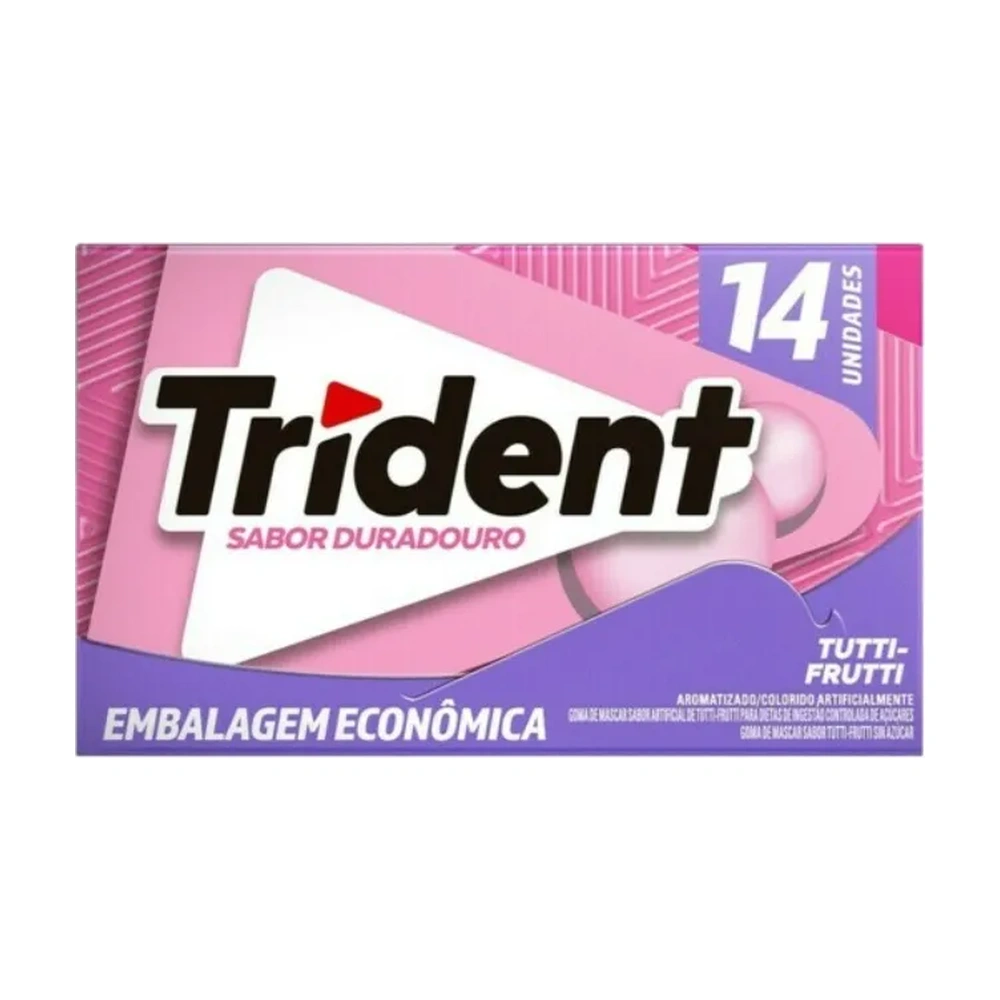 Chiclete Trident Extra Tutti Fruitti