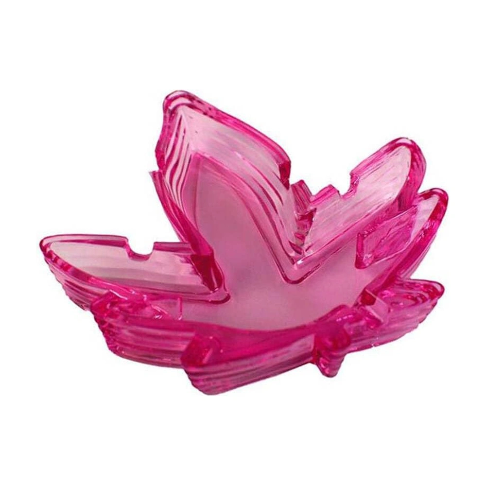 Cinzeiro Folha Cannabis Rosa