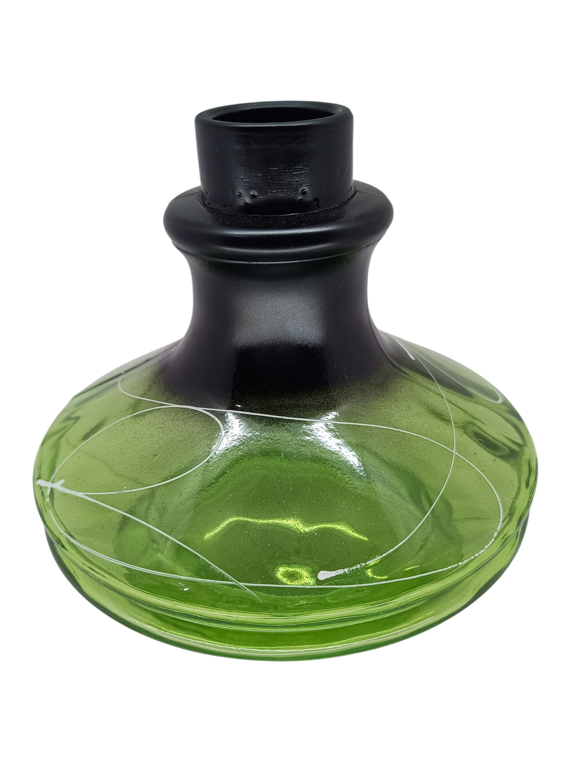 Jarro Abst Verde Com Preto