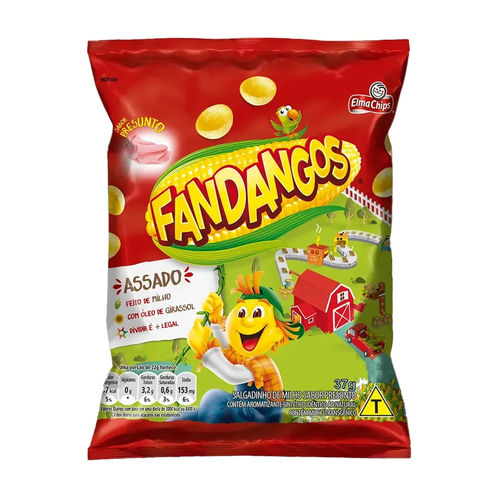 Salgadinho Fandangos Presunto 37G