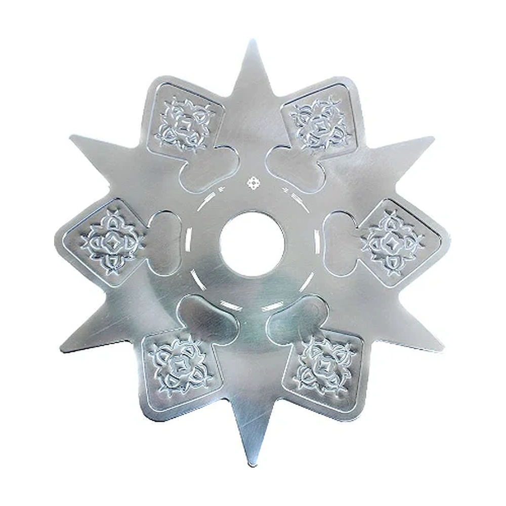 Prato Amazon Hookah Pequeno Cinza