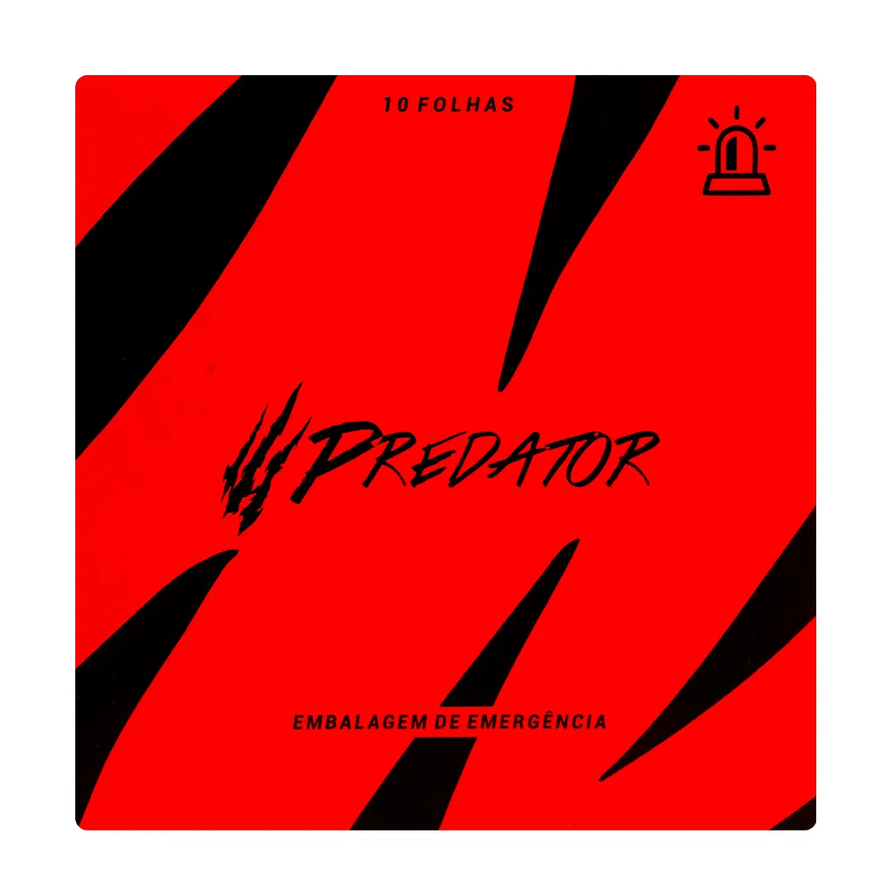 Alumínio Predator Caixa Com 10 Folhas