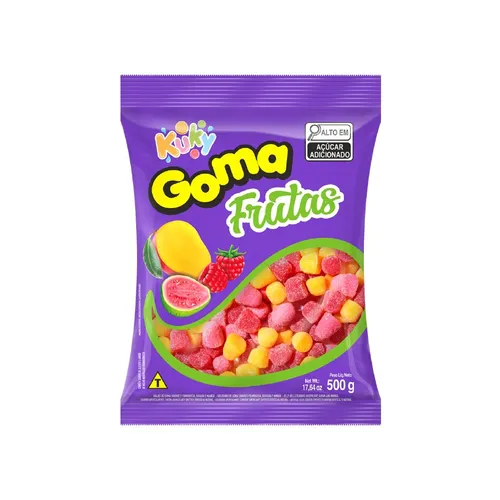 Bala Goma Frutas Kuky