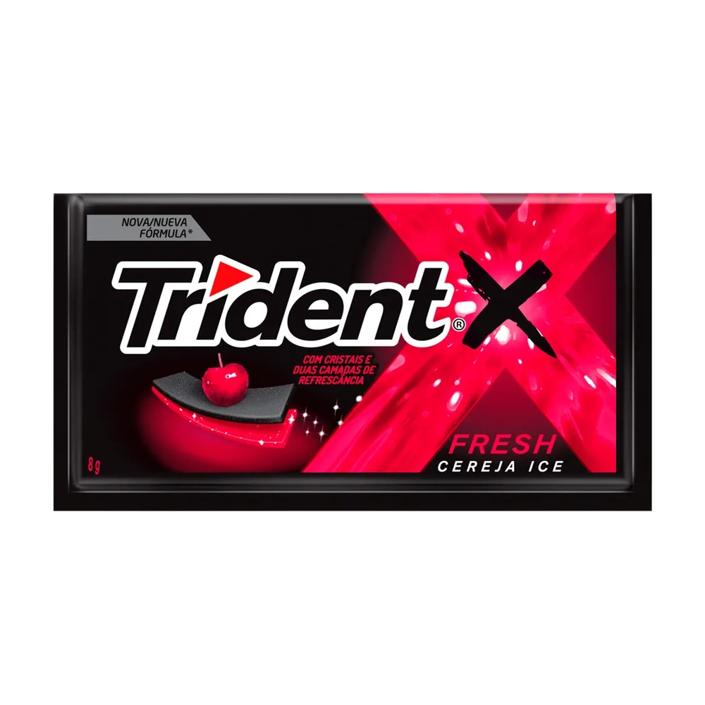 Chiclete Trident Fresh Cereja Ice