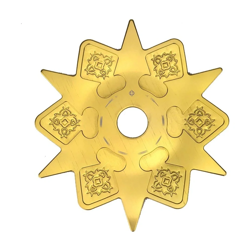 Prato Amazon Hookah Pequeno Dourado