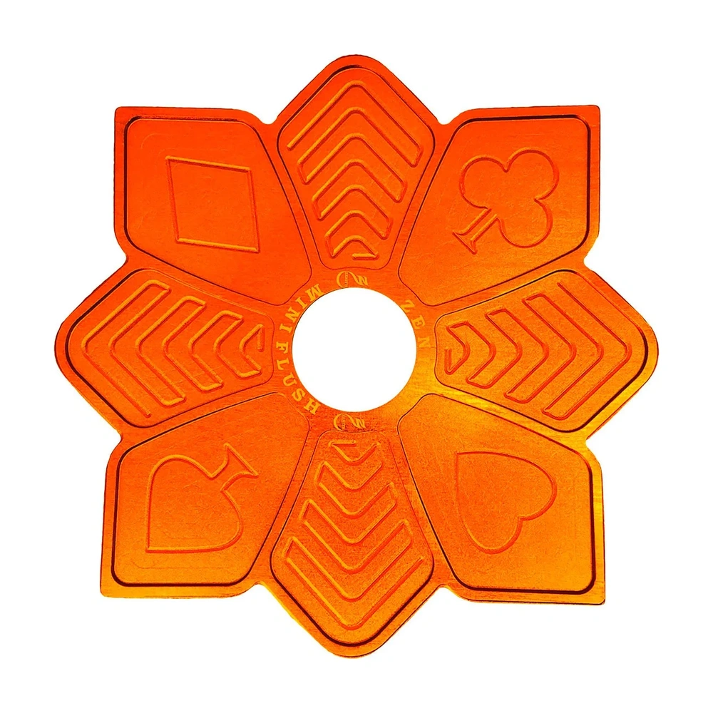 Prato Zenith Mini Flush Laranja