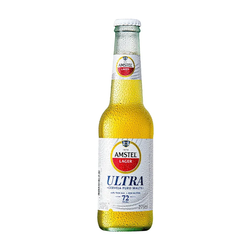 Cerveja Amstel Sem Glutem Ultra Long 275Ml