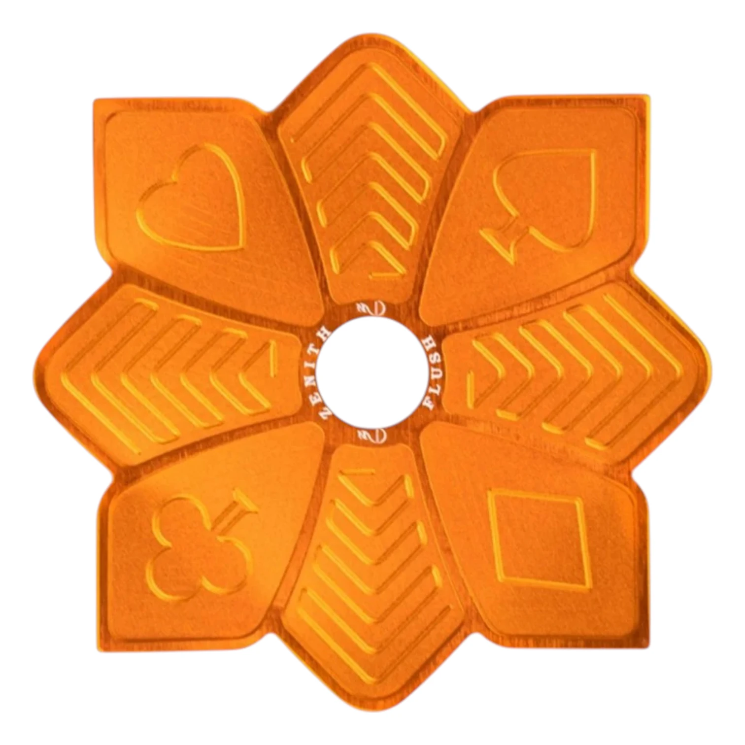 Prato Zenith Flush Laranja