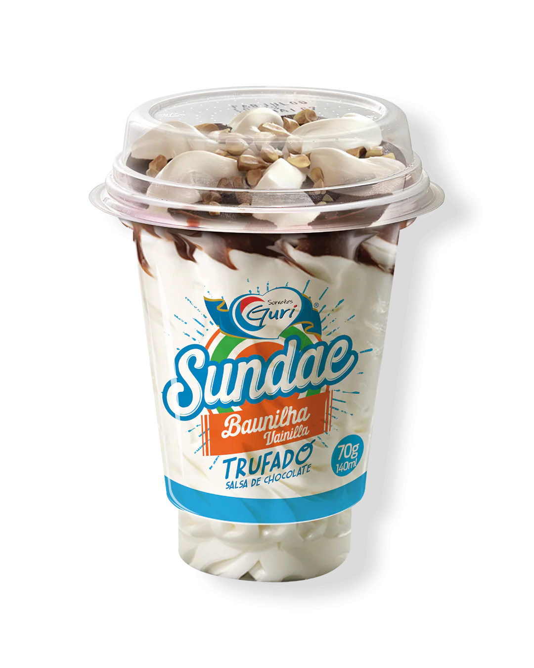 Copo Sundae Baunilha Trufado 70G
