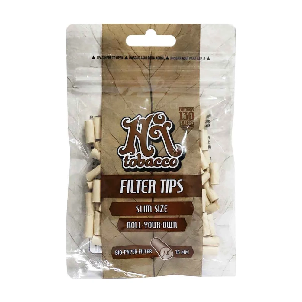 Filtro Hi Tabaco Slim Size Biodegradavel
