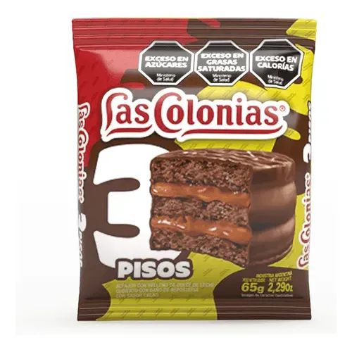 Alfajor Las Colonias Preto