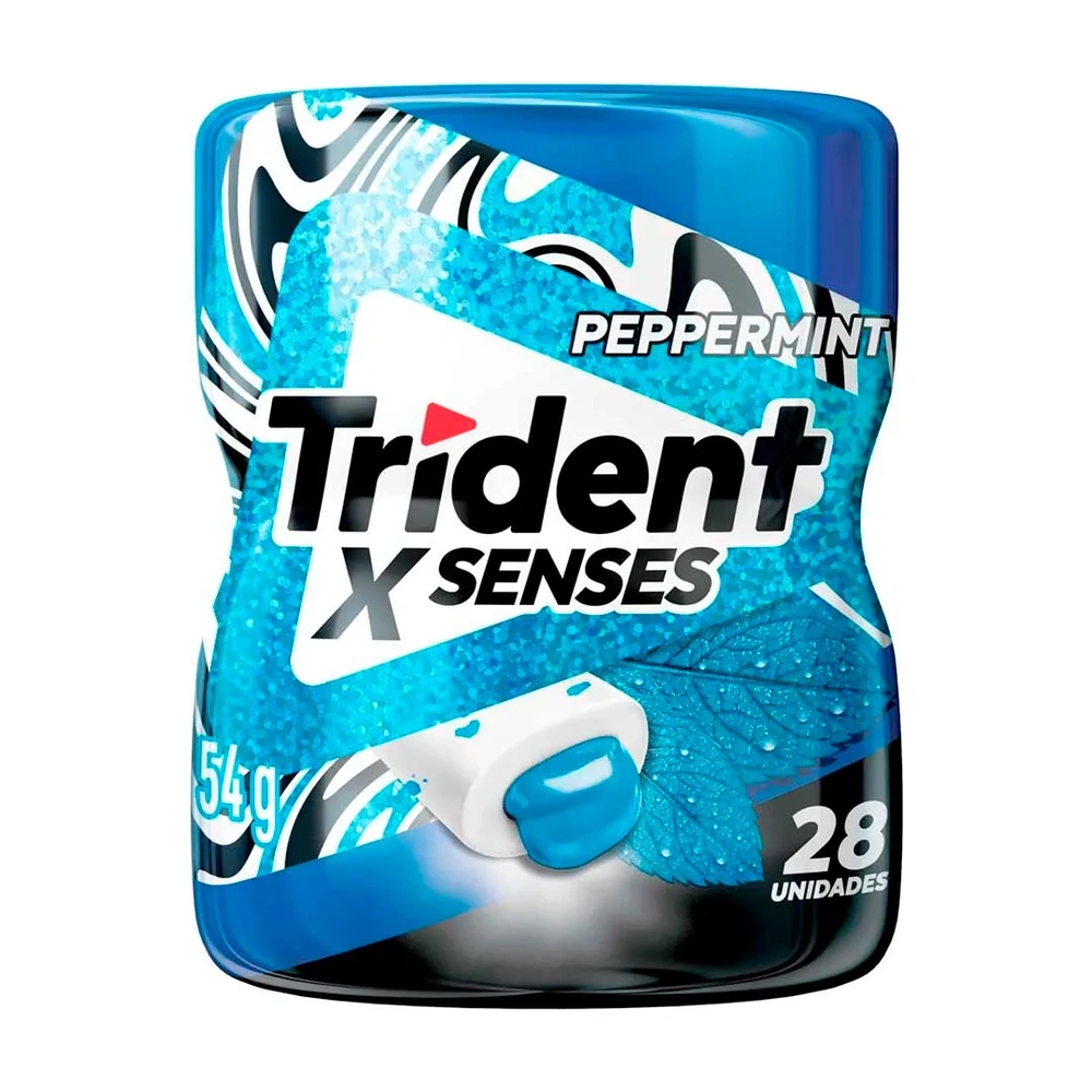 Chiclete Trident Pote Peppermint