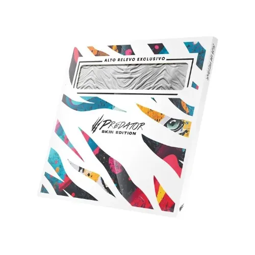 Alumínio Predator Skin Branco Com 50 Folhas