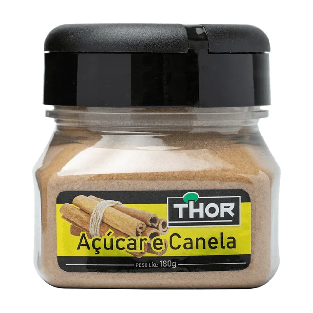 Tempero Thor Acucar E Canela 180G
