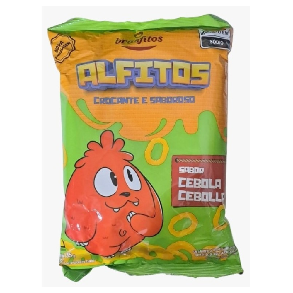 Salgadinho Alfitos Cebola 35G